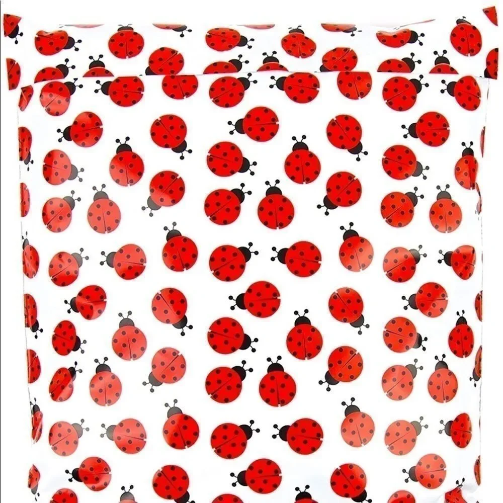 Poly Mailers MIX LADYBUG 🐞 35pcs 6x9 10x13 14x17
